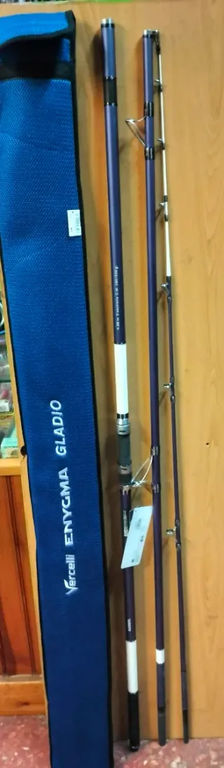 Caña de carbono para surfcasting