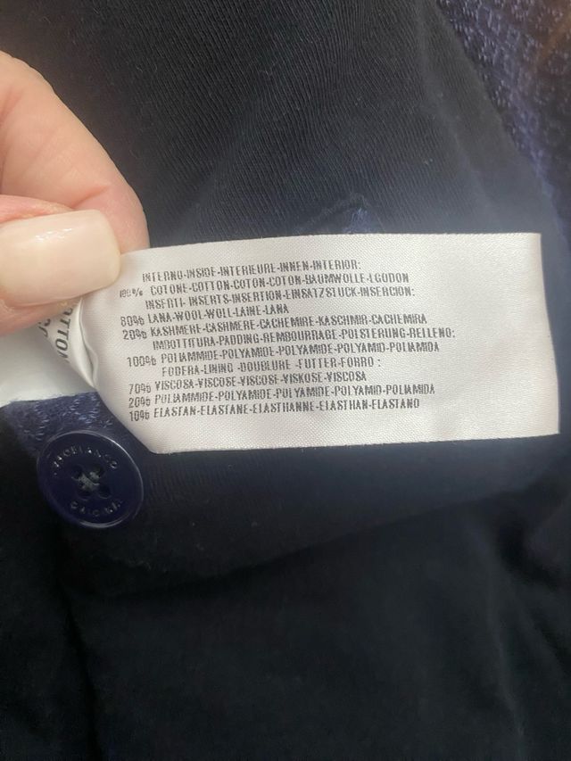 Giacca Capobianco tg 54 blu