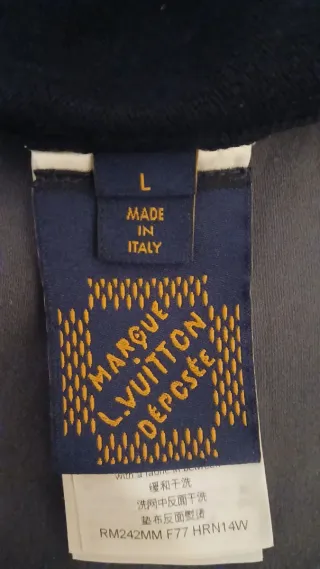 Camisa Polo Louis Vuitton Hombre Azul/Blanco