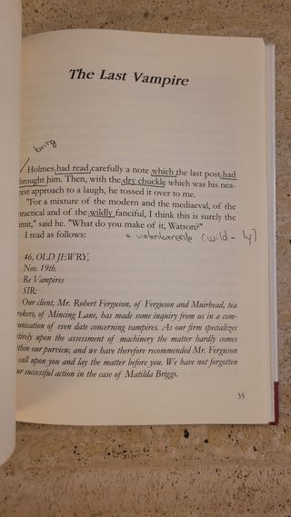 El vampiro de Sussex Aprende inglés Sherlock Holme
