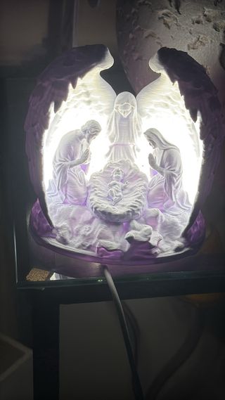 Presepe Angelo Fatto a Mano