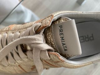 Zapatillas Premiata Doradas