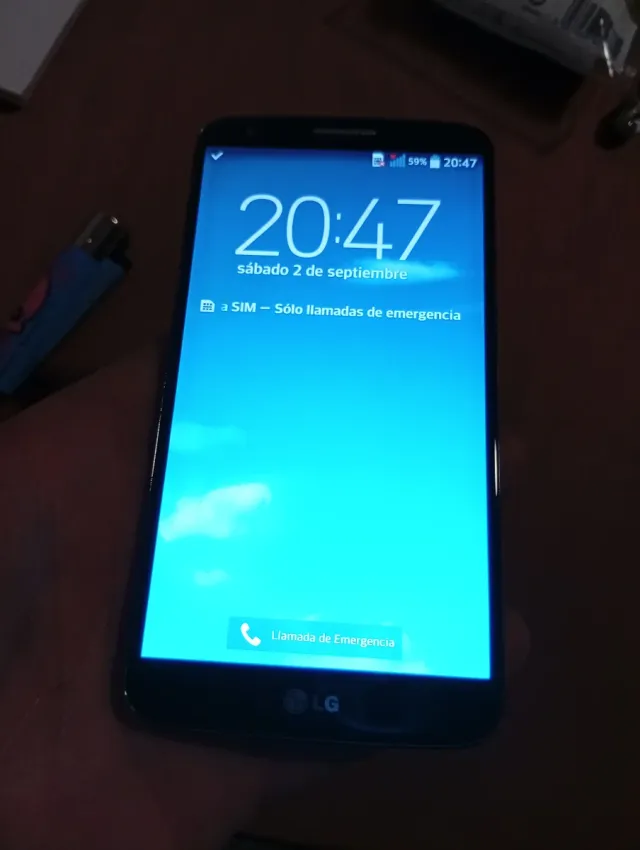 Telefone móvel LG Preto