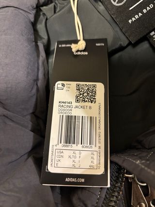 Chaqueta Adidas x Mercedes AMG f1 x Bad Bunny- XL