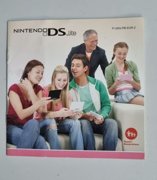Folleto Publicidad Nintendo DS Lite