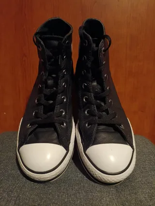 Converse Chuck Taylor All Star Pelle Nere