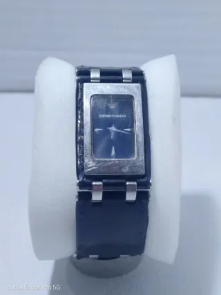 Reloj Emporio Armani Azul y Plateado