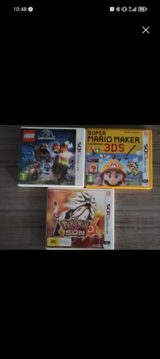 Juegos Nintendo 3DS: Mario, Lego, Pokémon