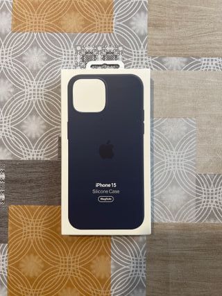 Cover iPhone 15 Blu MagSafe Apple