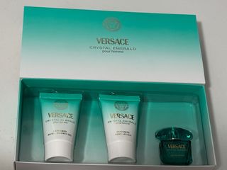 Set Miniatura Perfume Versace Crystal Emerald