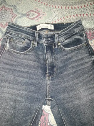 Pantalón pitillo vaquero azul