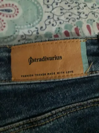 Pantalón pitillo vaquero azul