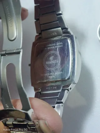 Reloj CALYPSO Negro y Plateado