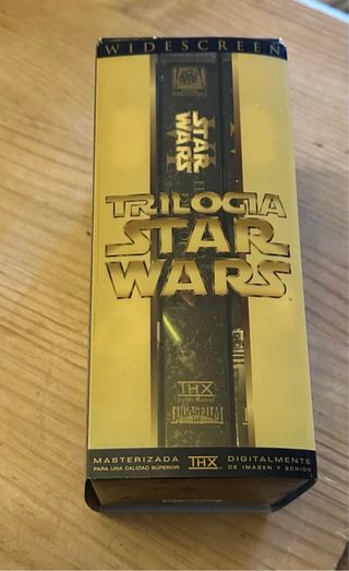 Trilogía Star Wars VHS Widescreen
