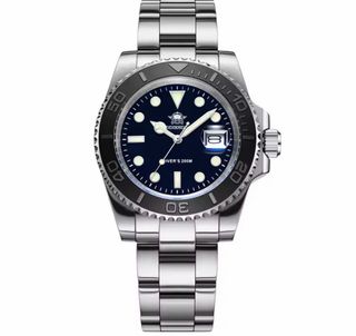 Reloj addiesdive Azul y Plateado