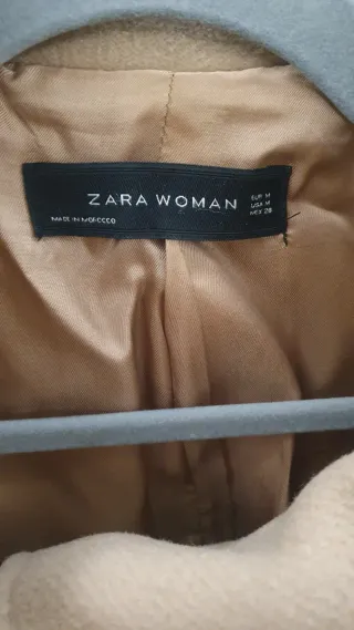 Abrigo Zara Beige