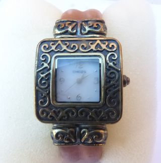 Reloj Chico's Mujer Dorado y Blanco