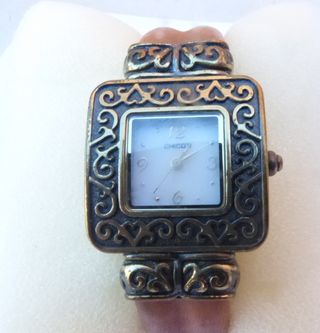 Reloj Chico's Mujer Dorado y Blanco