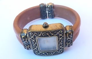 Reloj Chico's Mujer Dorado y Blanco