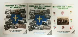 Hª del Fútbol Asturiano Tomos 1,2,5