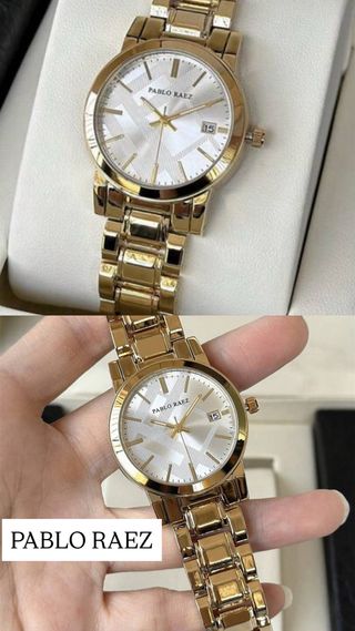 Reloj PABLO RAEZ Mujer Dorado y Plateado