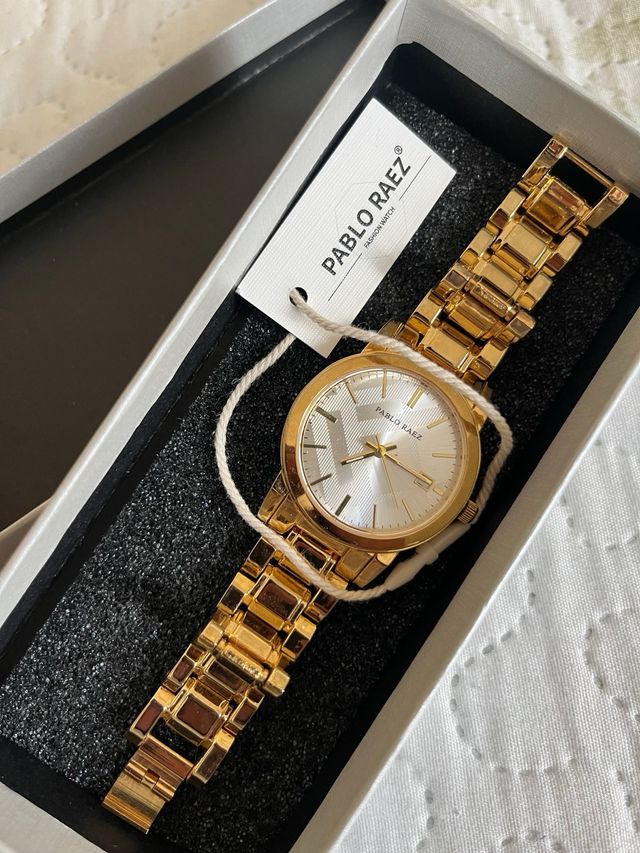Reloj PABLO RAEZ Mujer Dorado y Plateado