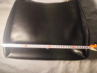 Bolso Purificación García Negro Cadena dorada