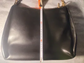 Bolso Purificación García Negro Cadena dorada