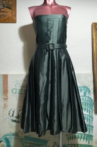 Vestido Carolina Herrera Verde.