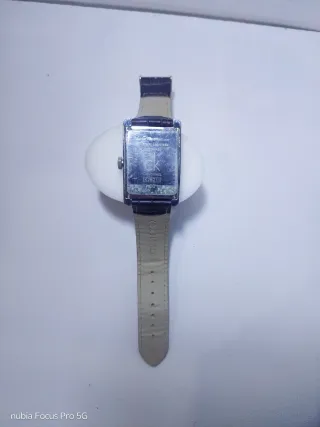 Reloj Calvin Klein Correa Marrón y Caja Plateada