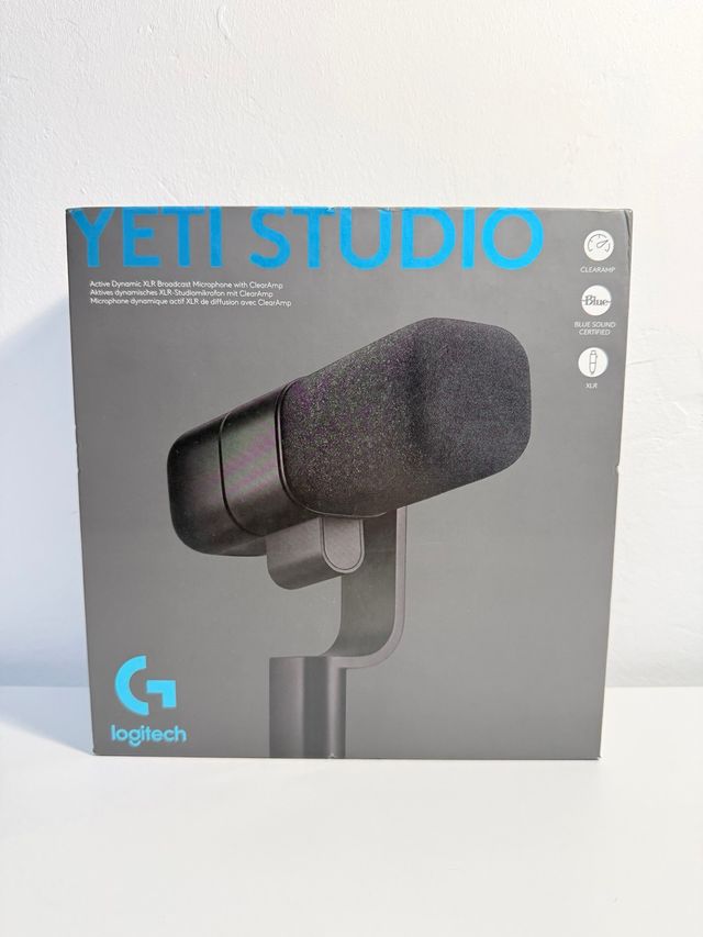 Logitech Yeti Studio Micrófono XLR 3 Años Garantía