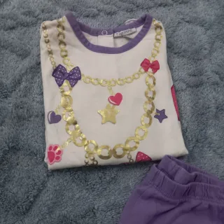 Set 2 pigiami bambina Fagottino 24-30 mesi