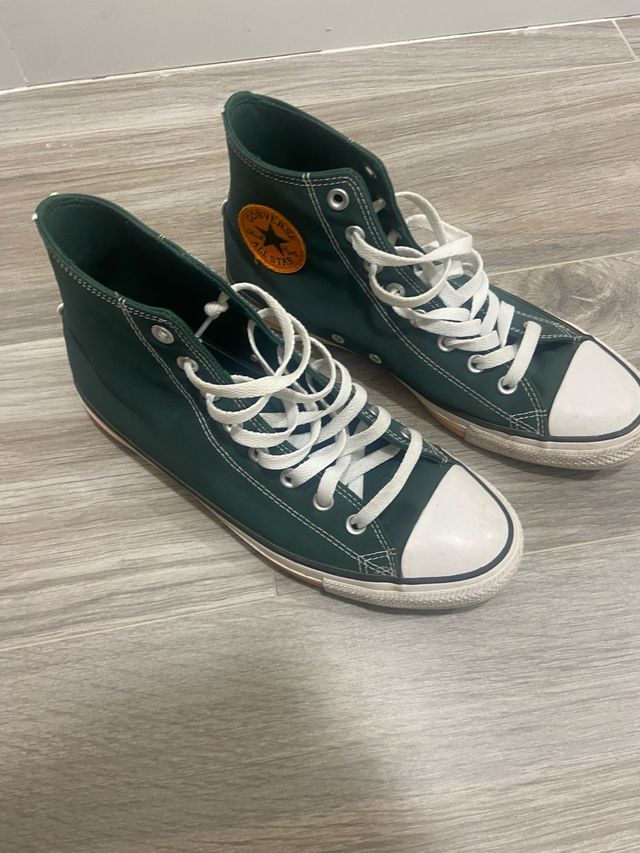 Zapatillas Converse Altas Verdes