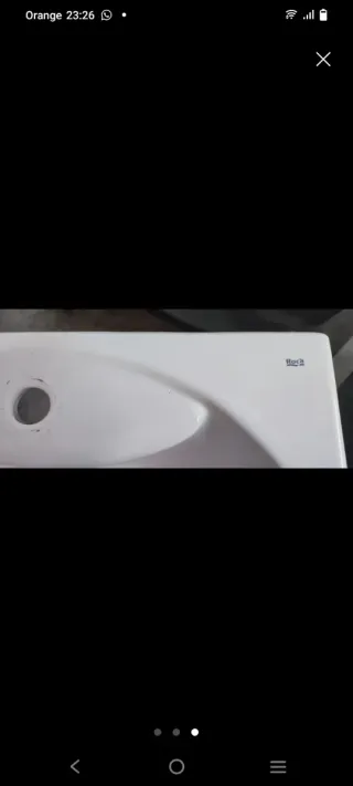 Lavabo Roca Blanco Porcelana