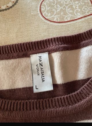 Maglioncino crop a righe