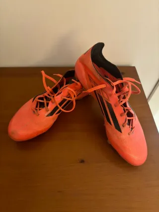 Adidas F50 Naranja y Negro Talla