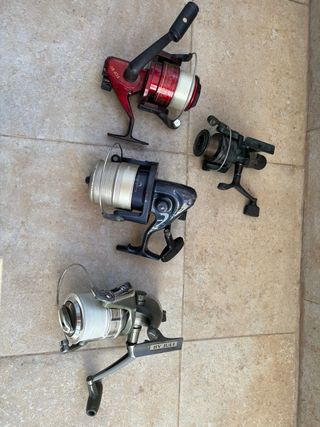 Conjunto de cañas de pescar