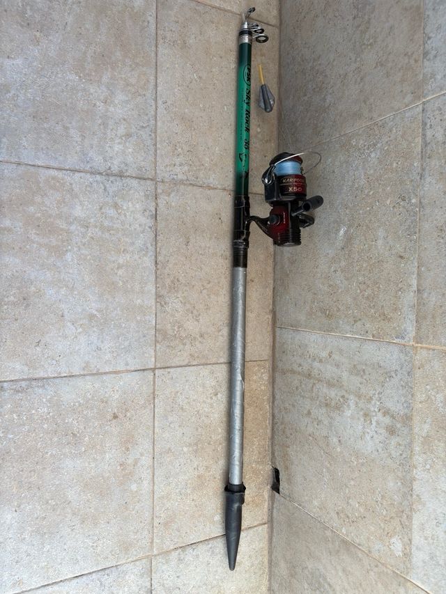 Conjunto de cañas de pescar