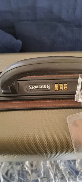 Valigia rigida Spalding rigida nuova