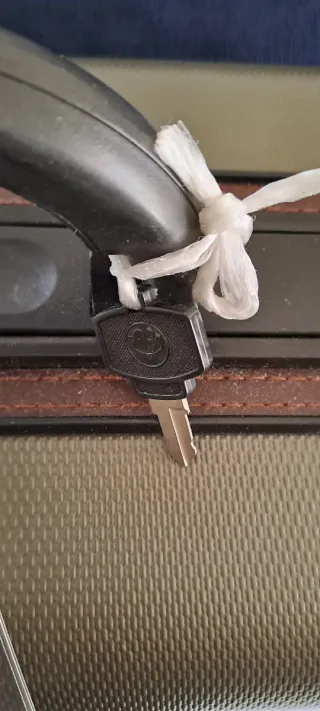 Valigia rigida Spalding rigida nuova