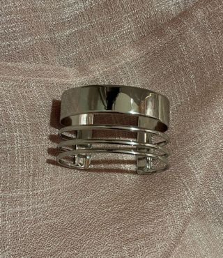 Braccialetti rigidi color oro e rosa