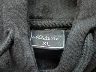 Sudadera Talla XL negra con capucha hombre