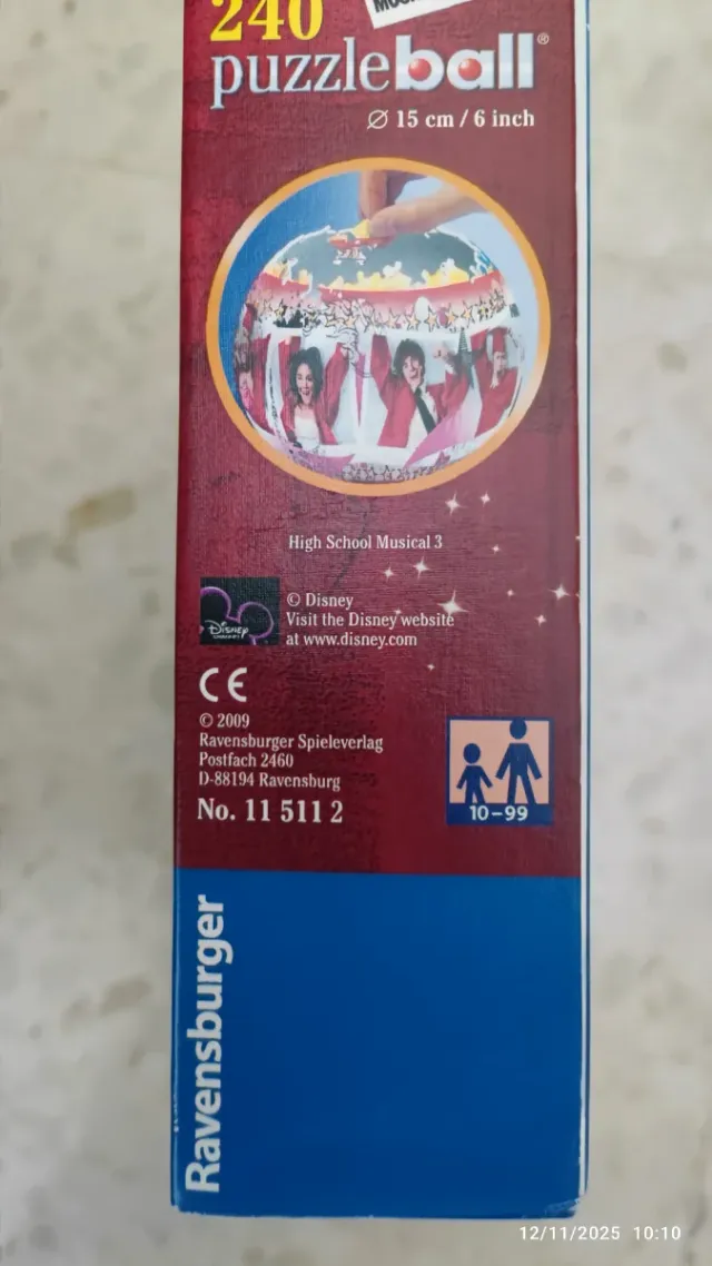 Puzzle 3D Ravensburger High School Musical