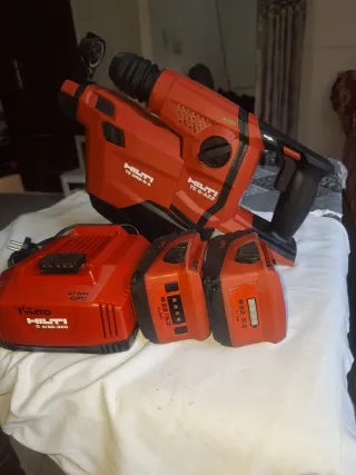 Hilti TE 6-A22 Martillo con dos Baterías Cargador
