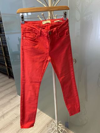 Pantalones vaqueros BSB rojos