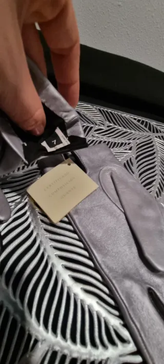 Guantes de piel mujer talla 7