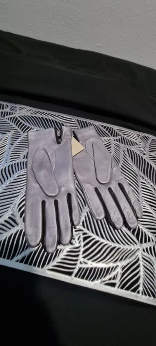Guantes de piel mujer talla 7