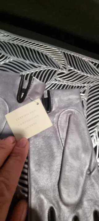 Guantes de piel mujer talla 7