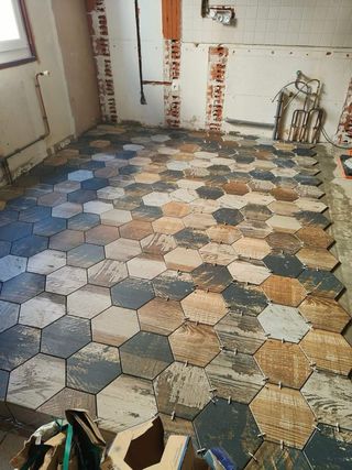 Instalación de suelo