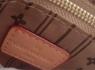 Bolso Louis Vuitton Boulogne Marrón Lona Monogram